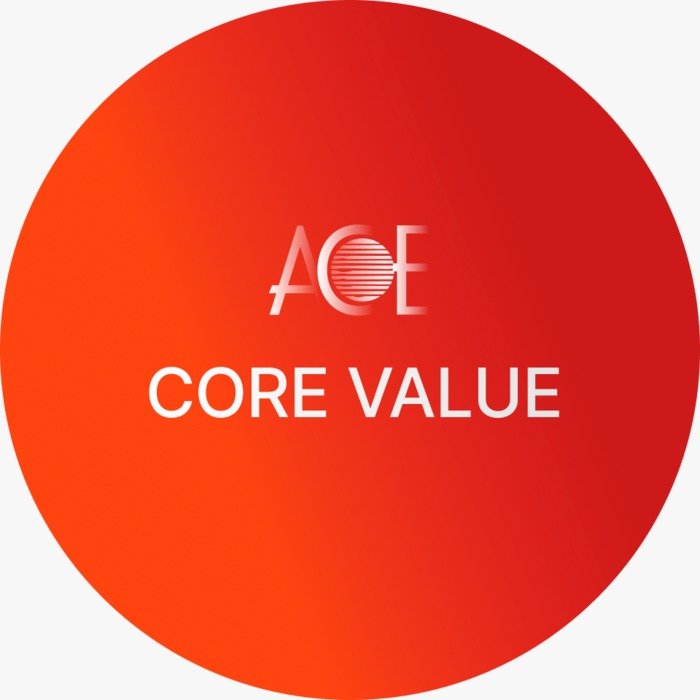 Logo ACE Core Value, client de STAND EXHIBITION